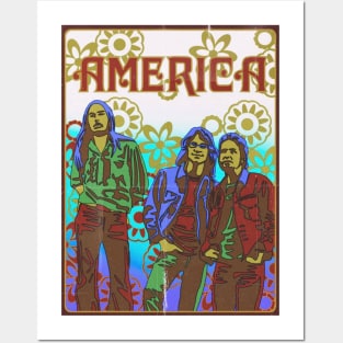 america Posters and Art